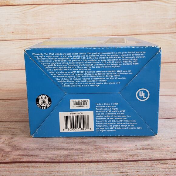 AT&T DECT 6.0 Digital Cordless Expansion Handset with Caller ID/Call Waiting - Picture 7 of 7